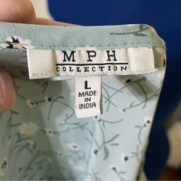 MPH Collection Button-Front Floral Midi Dress - Picture 12 of 14